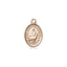 14kt Solid Gold St. Catherine of Sweden patron saint medal pendant by Bliss Manufacturing USA