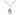 Small sterling silver Our Lady of Grapes Catholic medal necklace with 18 inch chain, handcrafted by Bliss USA