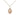 14kt Gold Filled St. Joachim patron saint medal necklace, 1/2 x 1/4 inch pendant, 18 inch chain, Bliss Manufacturing USA