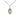 Small Sterling Silver St. Frances of Rome Patron Saint Medal Necklace 1/2 x 1/4 inches with 18 inch chain by Bliss