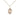 Gold Filled Small St. Rocco Patron Saint Medal Necklace 1/2 inch by 1/4 inch on 18 inch chain by Bliss
