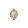 14kt solid gold St. Raymond of Penafort patron saint medal pendant 1/2 inch by Bliss Manufacturing