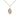 Gold filled Our Lady of Assumption medal necklace 1/2 inch by 1/4 inch on 18 inch chain by Bliss