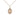14kt Gold Filled Small St. Lucy Patron Saint Medal Necklace 1/2 x 1/4 inch with 18 inch Chain by Bliss