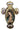 Large 15 inch wood wall cross featuring Our Lady of Guadalupe Catholic devotional art by RosaryCard