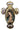 01 15" Our Lady of Guadalupe Wall Wood Cross