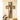 Beautiful Italian 10-Inch Resin Holy Spirit Crucifix - Adorned with Floral Accents