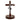 8" Gifts of the Spirit Crucifix - Walnut Wood with Pewter Corpus