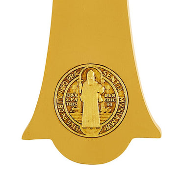 8 inch Celtic knotwork wedding cross with Irish design for Catholic marriage blessing wall decor by RosaryCard