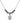Miraculous Medal Birthstone Necklace | 3/8 inch | 4mm Beads  Amethyst Sterling Silver