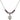 Miraculous Medal Birthstone Necklace | 3/8 inch | 4mm Beads  Amethyst Sterling Silver