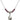 Madonna Birthstone Necklace | 5/8 inch | 4mm Beads  Amethyst Sterling Silver