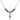 Lighthouse Birthstone Necklace | 3/4 inch | 4mm Beads  Amethyst Sterling Silver