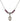 Saint Dymphna Birthstone Necklace | 1/2 inch | 4mm Beads  Amethyst Sterling Silver