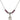 Saint Elizabeth of Hungary Birthstone Necklace | 1/2 inch | 4mm Beads  Amethyst Sterling Silver