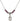 Saint Elizabeth of Hungary Birthstone Necklace | 1/2 inch | 4mm Beads  Amethyst Sterling Silver