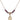 Saint John the Baptist Birthstone Necklace | 1/2 inch | 4mm Beads  Amethyst 14kt Gold Filled