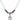 Saint Kateri Tekakwitha Birthstone Necklace | 1/2 inch | 4mm Beads  Amethyst Sterling Silver