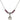 Saint Maria Faustina Birthstone Necklace | 1/2 inch | 4mm Beads  Amethyst Sterling Silver