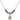 Saint Matthew the Apostle Birthstone Necklace | 1/2 inch | 4mm Beads  Amethyst Sterling Silver