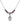 Saint Matthew the Apostle Birthstone Necklace | 1/2 inch | 4mm Beads  Amethyst Sterling Silver