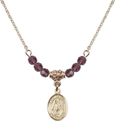 Collar de nacimiento de San Patricio | 1/2 pulgada | Cuentas de 4 mm