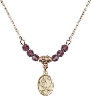 Collar de natalicio San Buenaventura | 1.25 cm | Cuentas de 4 mm