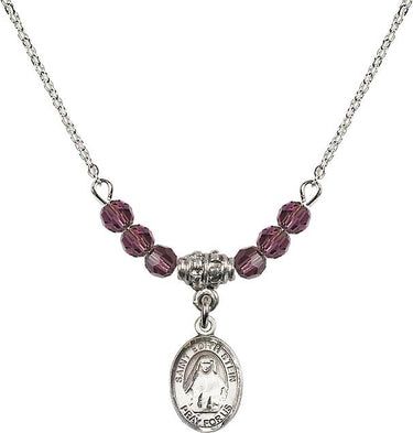 St. Edith Stein Birthstone Necklace | 1/2 inch | 4mm Beads
