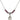 Saint John of God Birthstone Necklace | 1/2 inch | 4mm Beads  Amethyst Sterling Silver