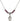 Saint John of God Birthstone Necklace | 1/2 inch | 4mm Beads  Amethyst Sterling Silver
