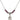 Saint Casimir of Poland Birthstone Necklace | 1/2 inch | 4mm Beads  Amethyst Sterling Silver