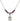 Saint Casimir of Poland Birthstone Necklace | 1/2 inch | 4mm Beads  Amethyst Sterling Silver