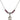 Saint Germaine Cousin Birthstone Necklace | 1/2 inch | 4mm Beads  Amethyst Sterling Silver