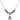 Saint Dominic Savio Birthstone Necklace | 1/2 inch | 4mm Beads  Amethyst Sterling Silver