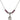 Saint Isabella of Portugal Birthstone Necklace | 1/2 inch | 4mm Beads  Amethyst Sterling Silver