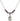 Saint Isabella of Portugal Birthstone Necklace | 1/2 inch | 4mm Beads  Amethyst Sterling Silver