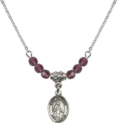 Saint Remigius of Reims Birthstone Necklace | 1/2 inch