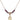 Our Lady of Olives Birthstone Necklace | 1/2 inch | 4mm Beads  Amethyst 14kt Gold Filled
