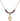 Our Lady of Olives Birthstone Necklace | 1/2 inch | 4mm Beads  Amethyst 14kt Gold Filled