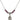 Saint Polycarp of Smyrna Birthstone Necklace | 1/2 inch | 4mm Beads  Amethyst Sterling Silver