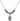 Saint Polycarp of Smyrna Birthstone Necklace | 1/2 inch | 4mm Beads  Amethyst Sterling Silver