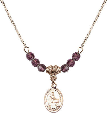 Blessed Emilee Doultremont Birthstone Necklace | 1/2 inch