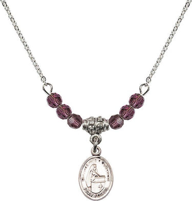 Blessed Emilee Doultremont Birthstone Necklace | 1/2 inch
