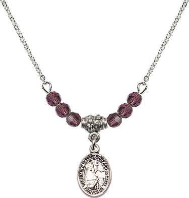 Jeanne Chezard de Matel Birthstone Necklace | 1/2 inch