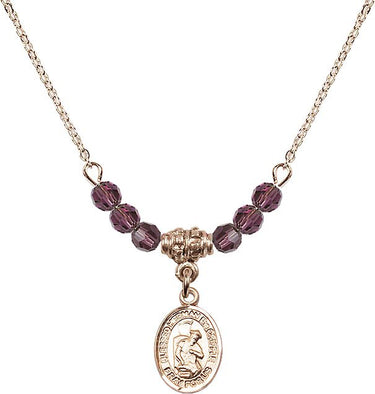 Blessed Herman the Cripple Birthstone Necklace | 1/2 inch
