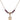 Saint Theodore Stratelates Birthstone Necklace | 1/2 inch | 4mm Beads  Amethyst 14kt Gold Filled