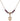 Saint Theodore Stratelates Birthstone Necklace | 1/2 inch | 4mm Beads  Amethyst 14kt Gold Filled