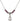 Saint Lucy Birthstone Necklace | 1/2 inch | 4mm Beads  Amethyst Sterling Silver