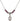Saint Kateri Tekakwitha Birthstone Necklace | 1/2 inch | 4mm Beads  Amethyst Sterling Silver