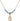 Saint Deborah Birthstone Necklace | 1/2 inch | 4mm Beads  Aqua 14kt Gold Filled